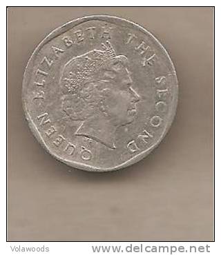 Caraibi Orientali - Moneta Circolata Da 5 Centesimi - 2004 - Caraïbes Orientales (Etats Des)
