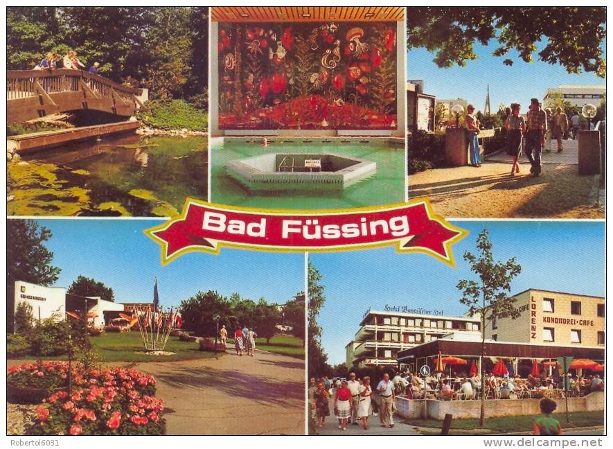 Germany BRD 1988 Bad Füssing Machine Cancel Thermal Baths - Termalismo
