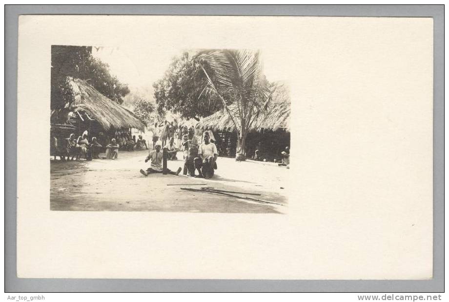 Tanzania Ripatimu Kwira 1928-12-11 Privatfoto Vorbereitung Zur Ngoina - Tanzanía