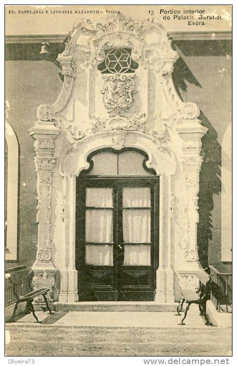 EVORA  Portico Interior Do Palacio Barahona 2 Scans PORTUGAL - Evora