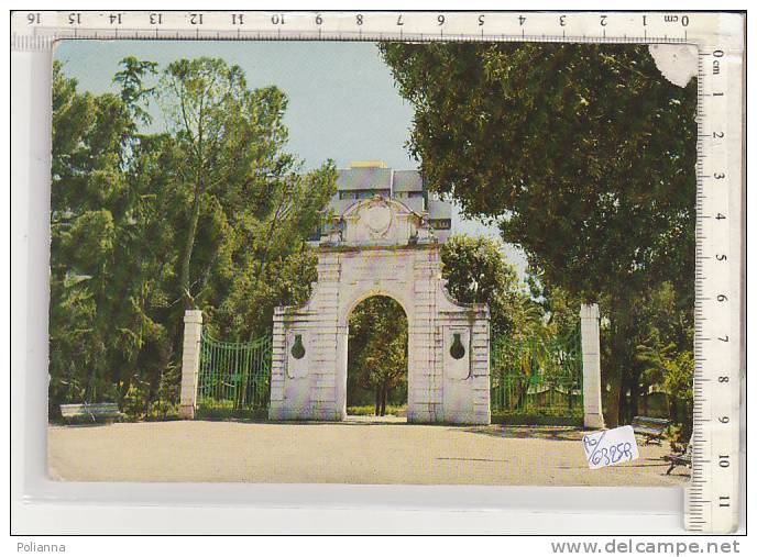 PO6325B# FOGGIA - CERIGNOLA - VILLA COMUNALE - INGRESSO PARCO DELLA RIMEMBRANZA  VG 1972 - Cerignola