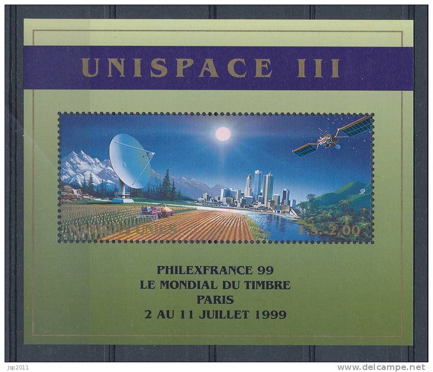 UN Geneva 1999 Michel # Block 11 I SS, MNH** - Hojas Y Bloques