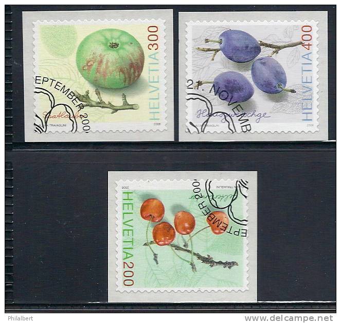 CH1207 - Anciennes Variétés De Fruits Obl. 1er Jour - Used Stamps