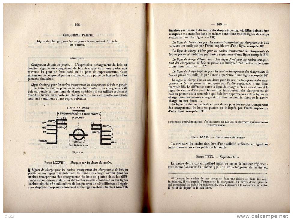 NAVIGATION MARITIME LEGISLATION ET REGLEMENTATION  SECURITE ET HYGIENE METIER MARIN EDIT IMPR NATIONALE 1937 - Boten