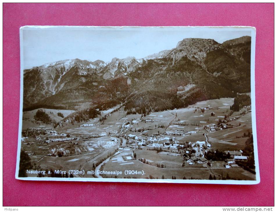 Bruck-Mürzzuschlag En Styrie. --  Rppc Neuberg A. Murz----- Ref 736 - Bruck An Der Mur