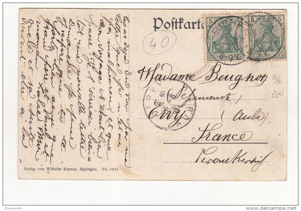 CPA - EPPINGEN - Ottilienberg - Verlag Von Wilhelm Kepner - N° 1051 - Eppingen