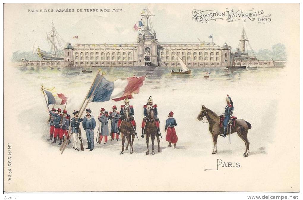 5303 - Paris Exposition Universelle 1900 Palais Des Armées - Expositions