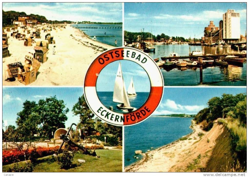 AK Eckernförde, Gel 1969 - Eckernfoerde