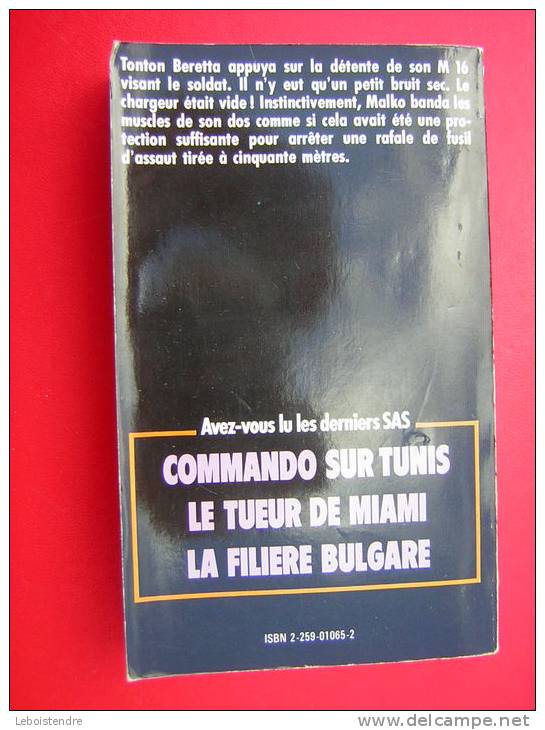 GERARD DE VILLIERS  PLON  SAS AVENTURE AU SURINAM N° 71 1983 - SAS