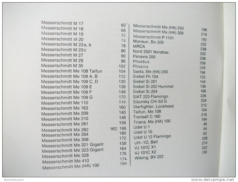 Messerschmitt Bölkow Blohm "111 MBB Flugzeuge von 1913-1973"