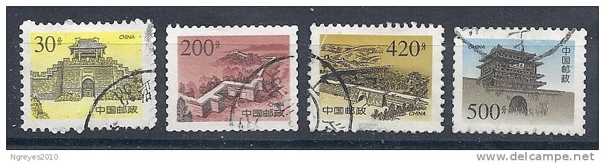 CHN2247  YVERT  Nº 3503/3506/3623/3624 - Used Stamps