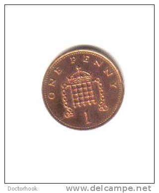 GREAT BRITAIN    1  PENNY  1986  (KM# 935) - 1 Penny & 1 New Penny