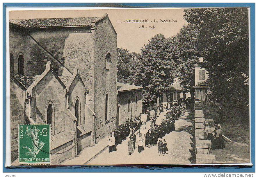 33 - VERDELAIS --  La Procession - Verdelais