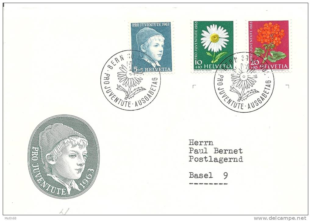 1963 FDC Ohne Leuchtstoff KW 90 - Cartas & Documentos