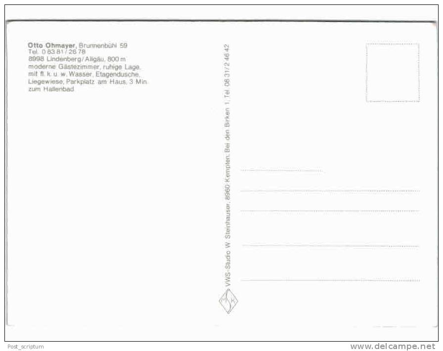 Allemagne -Lindenberg - Otto Ohmayer Gästezimmer - Lindenberg I. Allg.