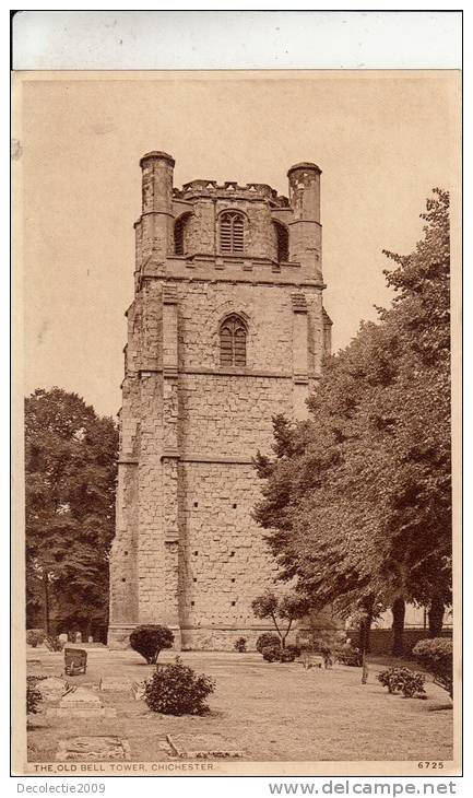 BR39436  The Old Bell Tower Chichester    2 Scans - Chichester