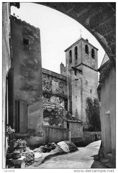 MALAUCENE VIEILLE RUE ET EGLISE - Malaucene