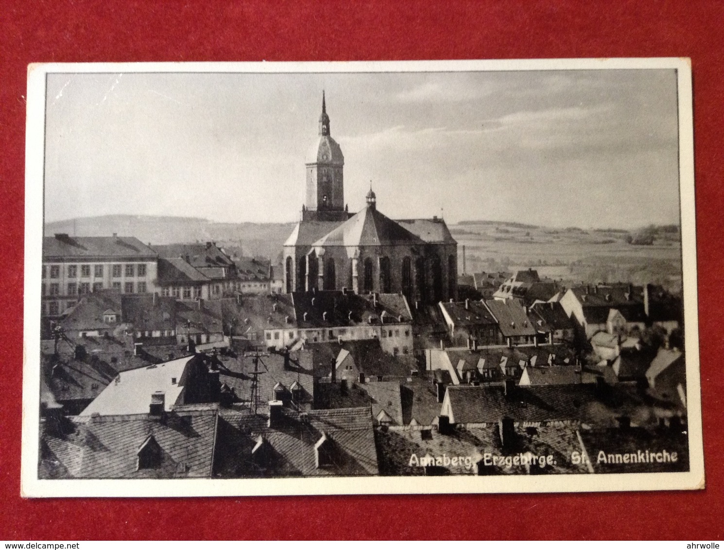 AK Annaberg Erzgebirge St. Annenkirche 1932 - Annaberg-Buchholz