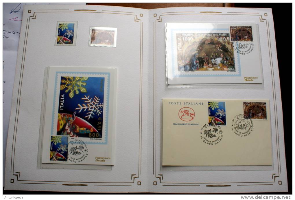 ITALY 2000 - FOLDER "NATALE 2000" - Presentatiepakket