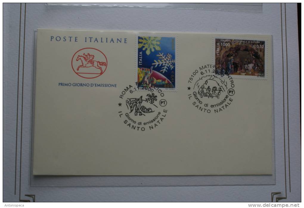 ITALY 2000 - FOLDER "NATALE 2000" - Presentatiepakket