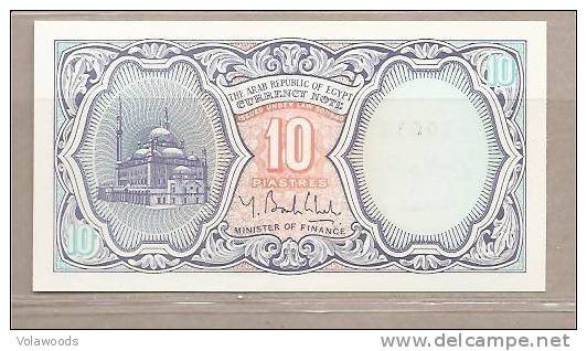 Egitto - Banconota Non Circolata FDS UNC Da 10 Piastre P-191a - 2006  #19 - Aegypten