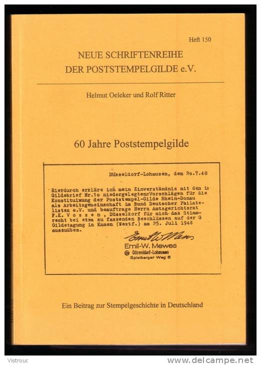 NEUE SCHRIFTENREIHE DER POSTSTEMPELGILDE E.V. (3 Scans) - Philatelic Dictionaries