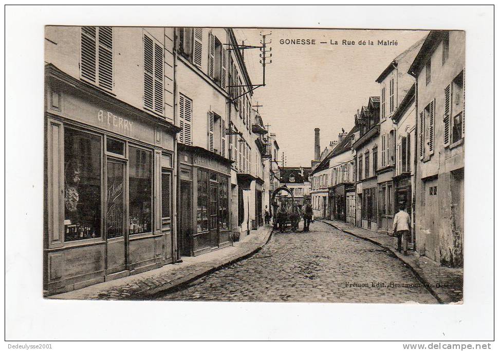 Nov12   9557903  Gonesse  La Rue De La Mairie - Gonesse