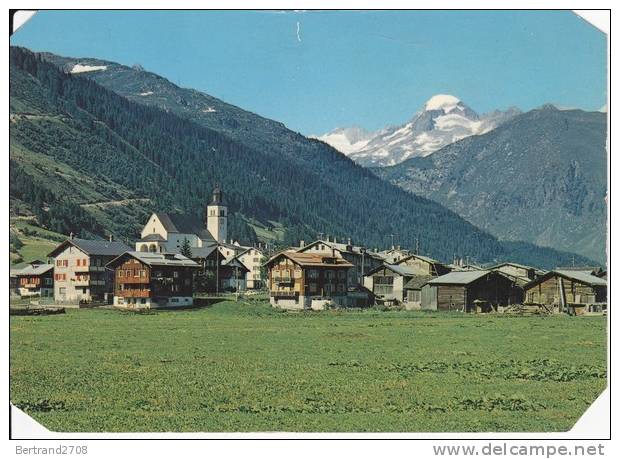 Cpa-Akte Karte- OBERGESTELN  61355M. Goms/Wallis - Galenstock - Goms