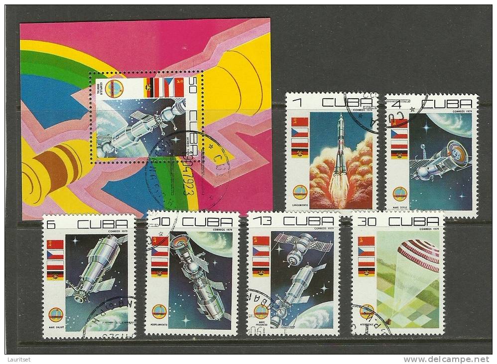 CUBA KUBA Kosmonautik Space Weltraum 1979 O - Collections
