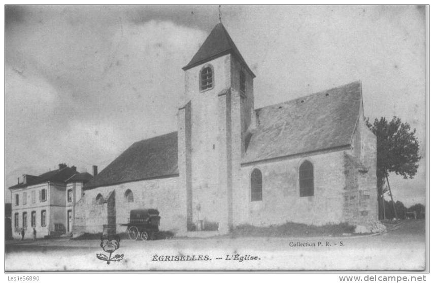 EGRISELLES LE BOCAGE   ***  L'église   *** - Egriselles Le Bocage