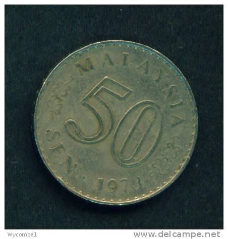 MALAYSIA  -  1973  50 Sen  Circulated As Scan - Malaysia