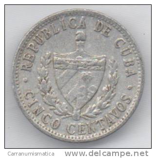 CUBA 5 CENTAVOS 1968 - Cuba