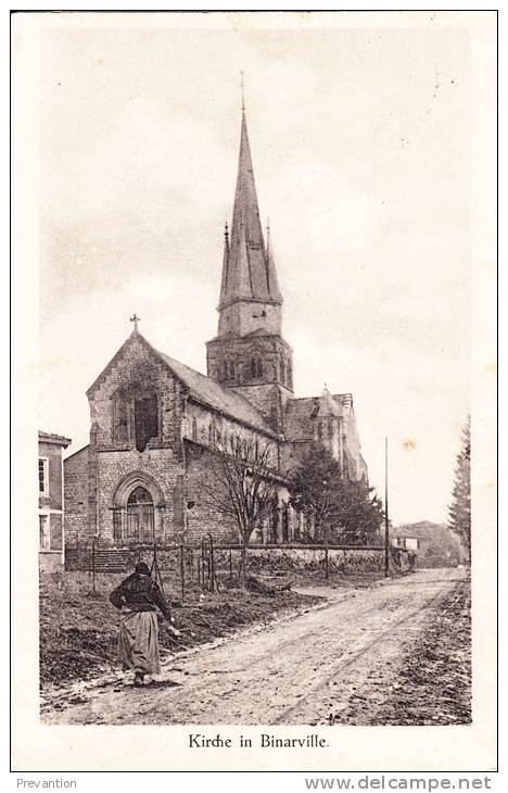 Kirche In BINARVILLE - Carte Animée - Ville-sur-Tourbe
