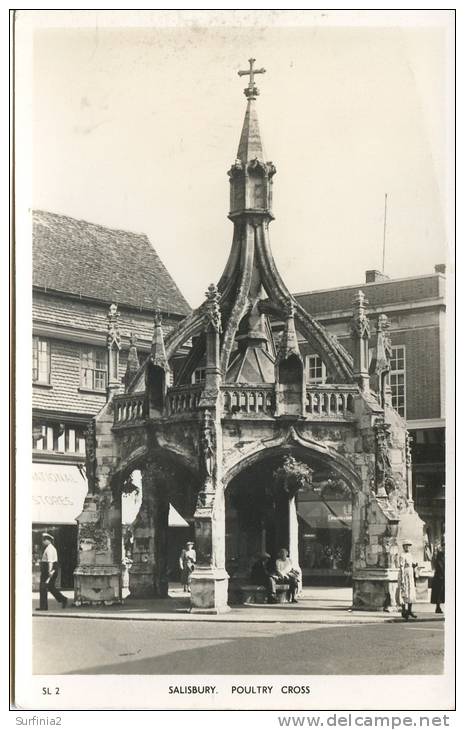 Wi249 - SALISBURY - POULTRY CROSS RP - Salisbury