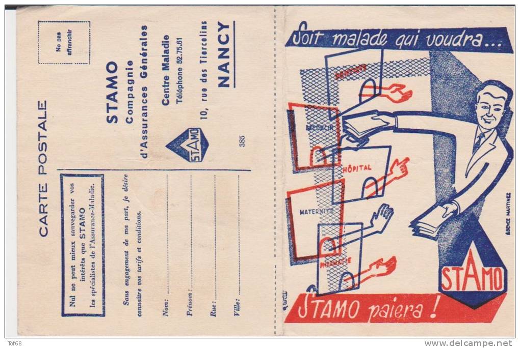 Buvard Assurances Stamo - Banca & Assicurazione