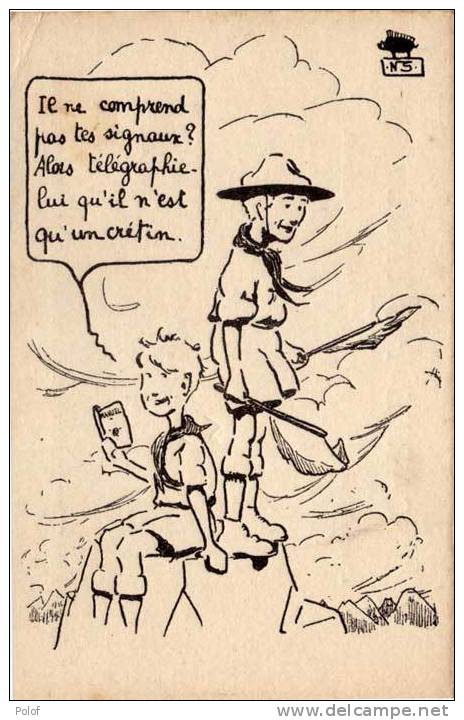 Les Eclaireurs Unionistes De France - Scouts - Humour  (49916) - Scoutisme