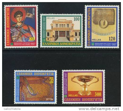 1997 - GRECIA / GREECE - THESSALONIKI CITTA´ EUROPEA DELLA CULTURA. MNH - Unused Stamps