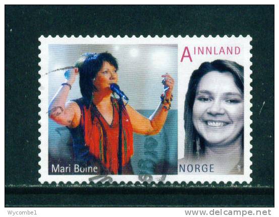 NORWAY - 2011 Female Pop Singers 'A' 3 Used (stock Scan) - Gebraucht