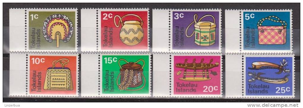 Tokelau 1971 Mi. 18-25** MNH - Tokelau