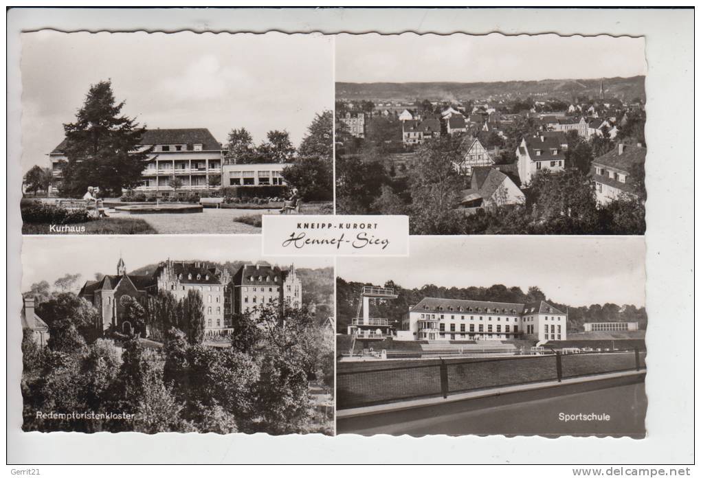 5202 HENNEF, Mehrbildkarte - Hennef