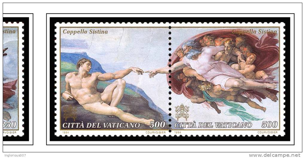 VATICAN CITY STAMP ALBUM PAGES 1929-2011 (191 color illustrated pages)