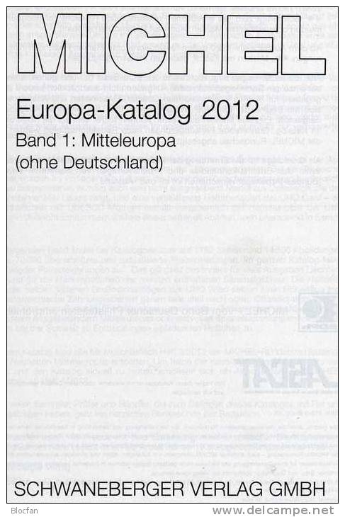 MlCHEL Mittel-/Südwest-Europa 2012/2013 Stamp Katalog Neu 116€ Band 1+2 A CH CSR HU FL Slowakei UNO E F P Monaco Andorra - Encyclopedias