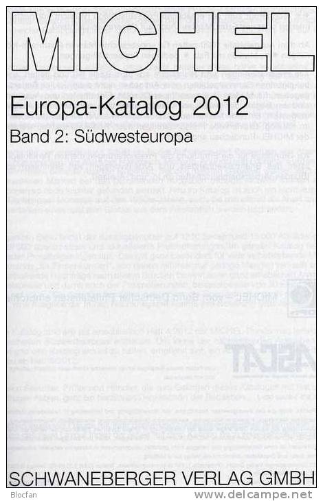 MlCHEL Mittel-/Südwest-Europa 2012/2013 Stamp Katalog Neu 116€ Band 1+2 A CH CSR HU FL Slowakei UNO E F P Monaco Andorra - Enzyklopädien