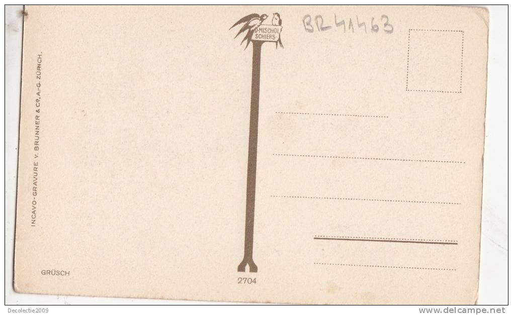 BR41463 Grusch    2 Scans - Grüsch