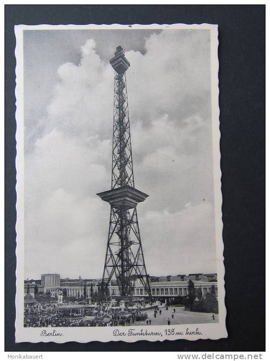 Berlin Funkturm 50er Jahre Ungelaufen - Siegburg