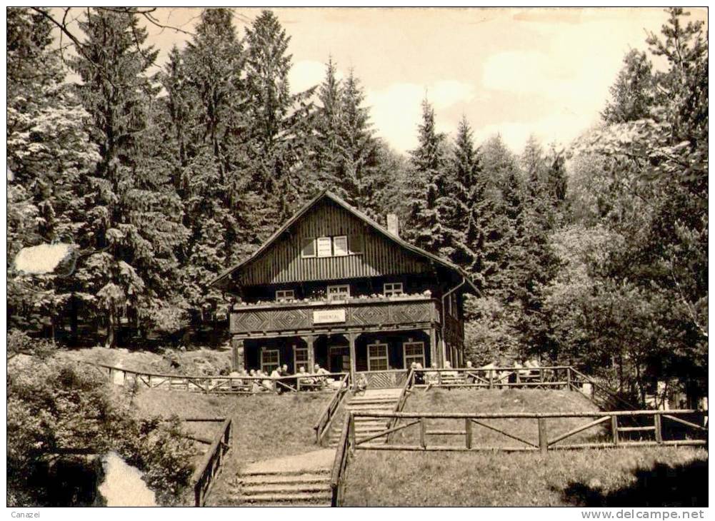 AK Schmalkalden, Waldgaststätte Ehrental, Ung, 1962 - Schmalkalden