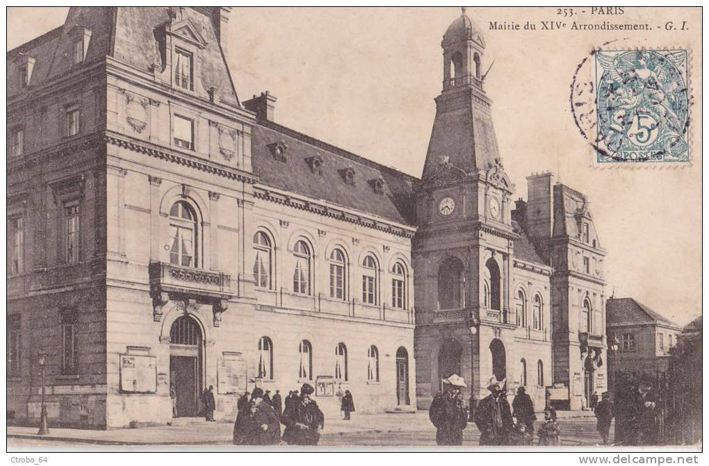 CPA PARIS 75 - La Mairie - Paris (14)