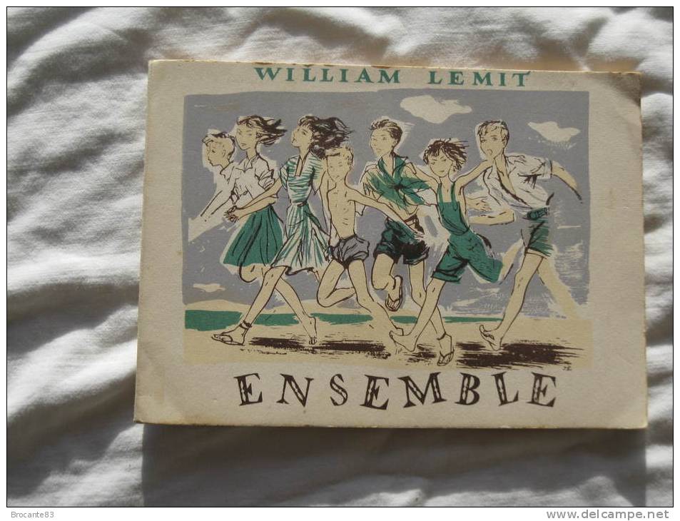 WILLIAM LEMIT ENSEMBLE RECUIL DE CHANT POUR COLONIE PATRONAGE SCOUT DE 1946 - Chorwerke