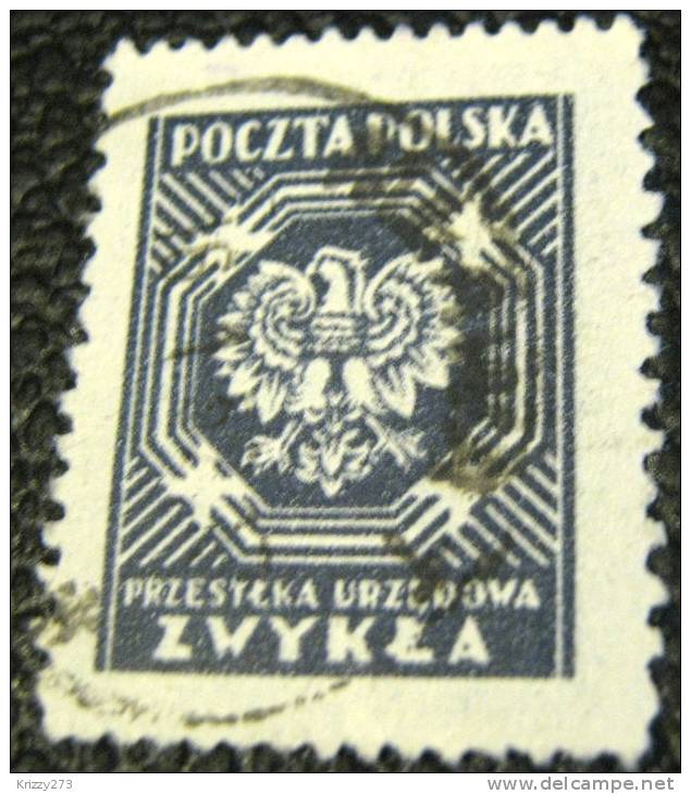 Poland 1945 Official Stamp - Used - Dienstmarken