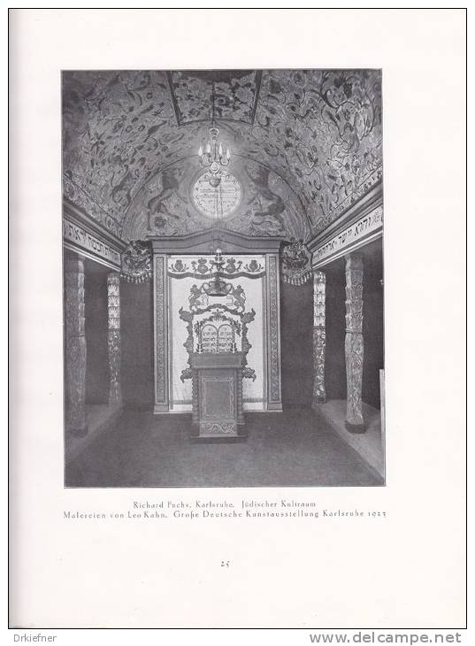 Kunst Und Handwerk Am Oberrhein 19267/1927, Jahrbuch Kunstgewerbeverein Baden Und Pforzheim, 84 Seiten Bildtafeln - Arte